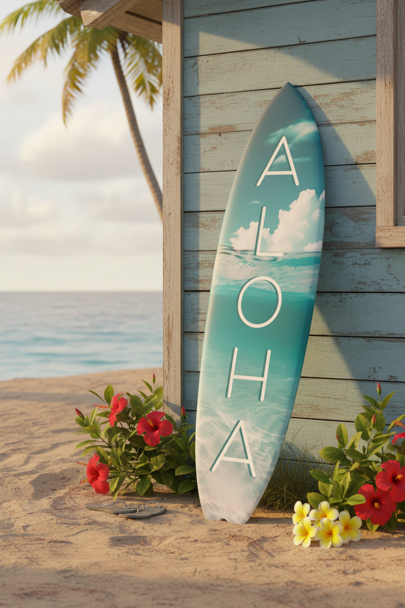 Aloha Surfboard - Beach Shack
