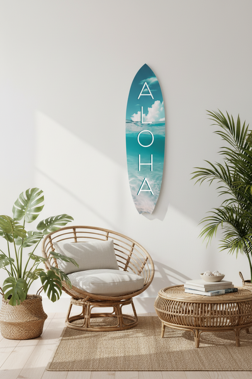 Aloha Surfboard - Coastal Interior