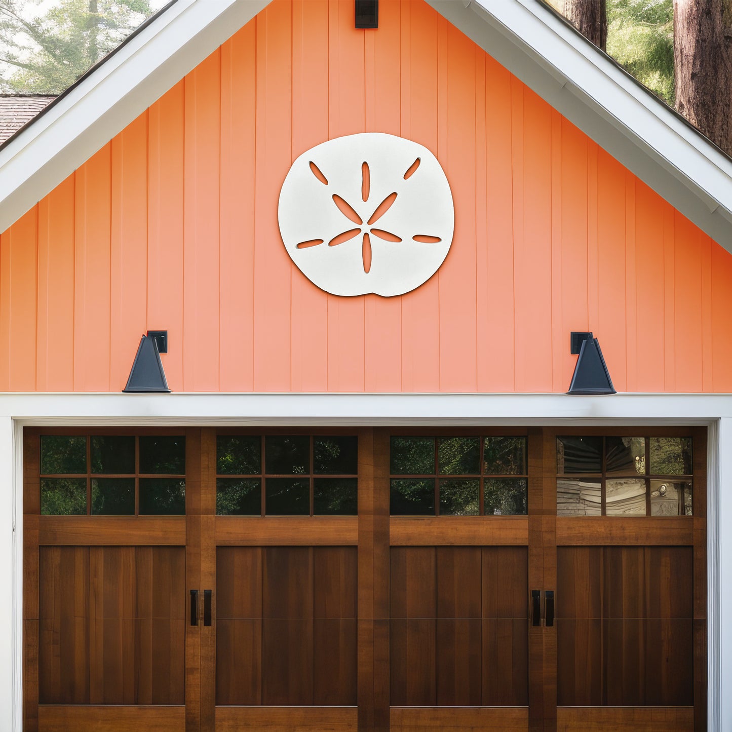 Outdoor PVC Sand Dollar Sign, 2 Foot