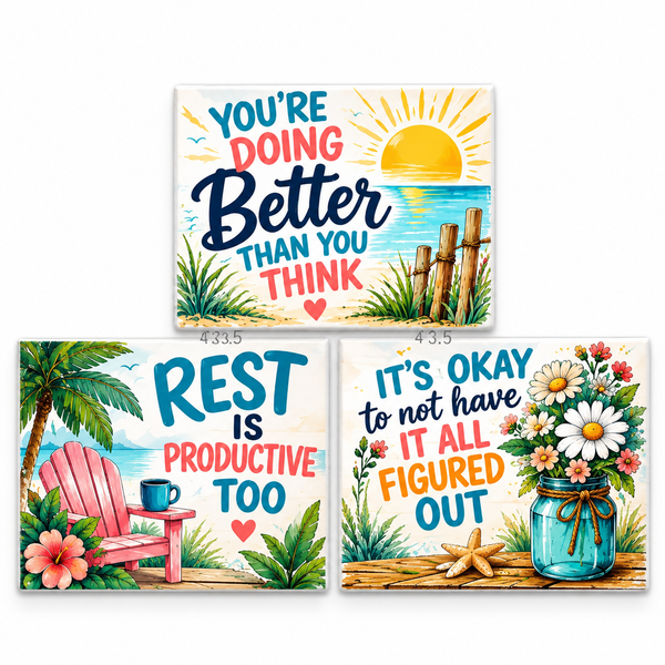 Little Reminders Positive Affirmation Magnets – Set of 3