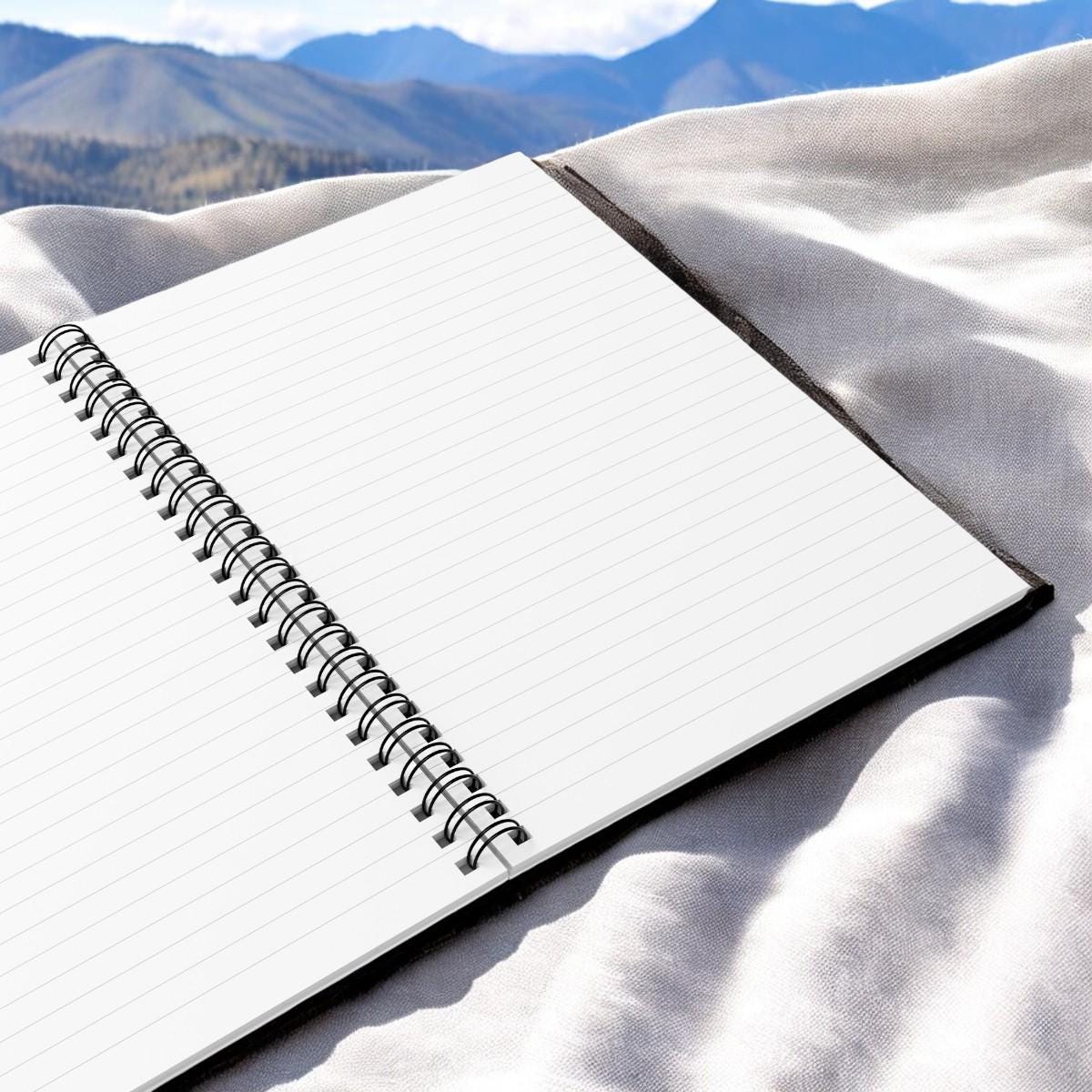 Eco-Friendly Spiral Notebook - Let Them Love Nature, Journal, Sketchbook, Nature Lover Gift, Travel Journal, Wilderness Planner