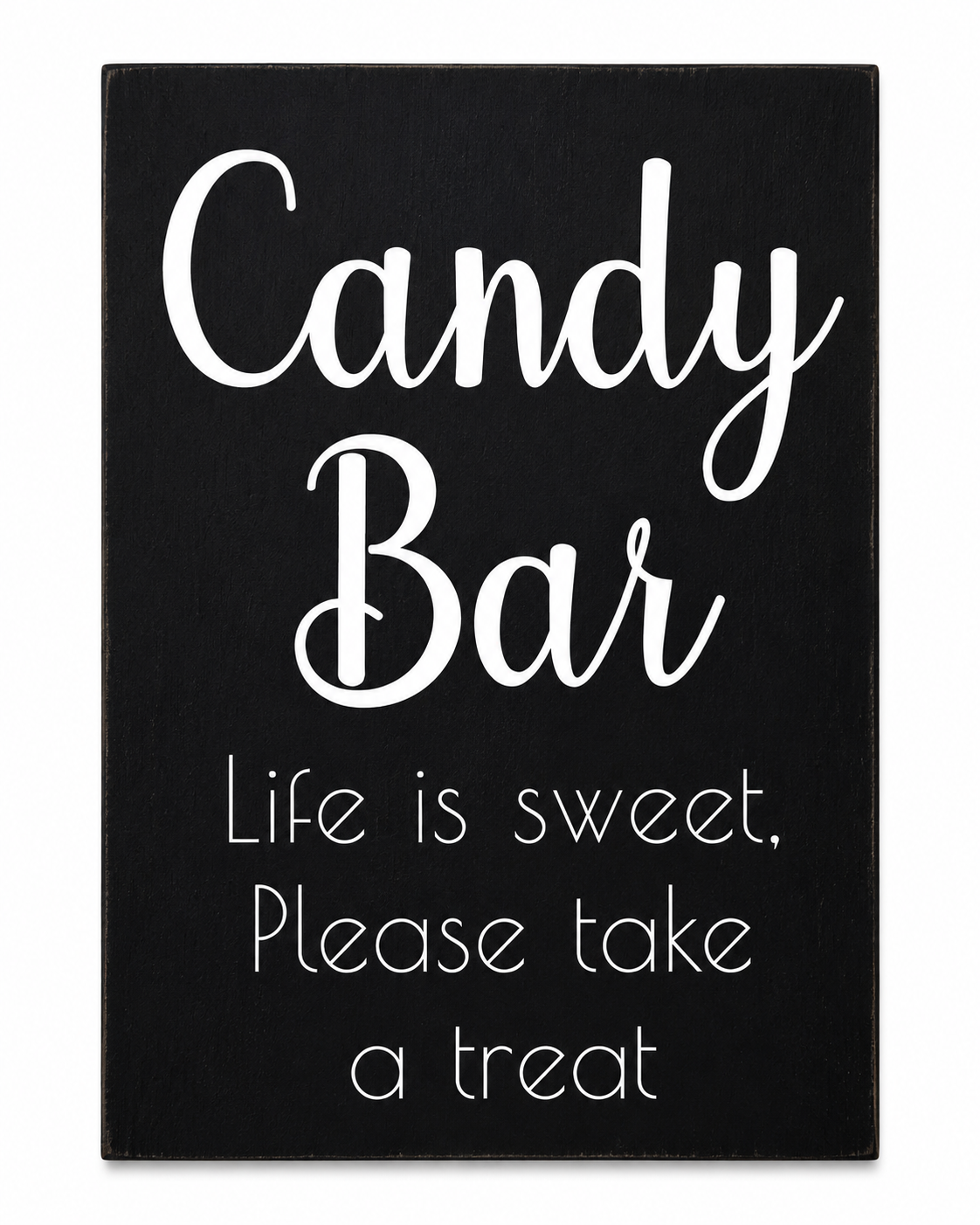 Candy Bar Wedding and Event Sign