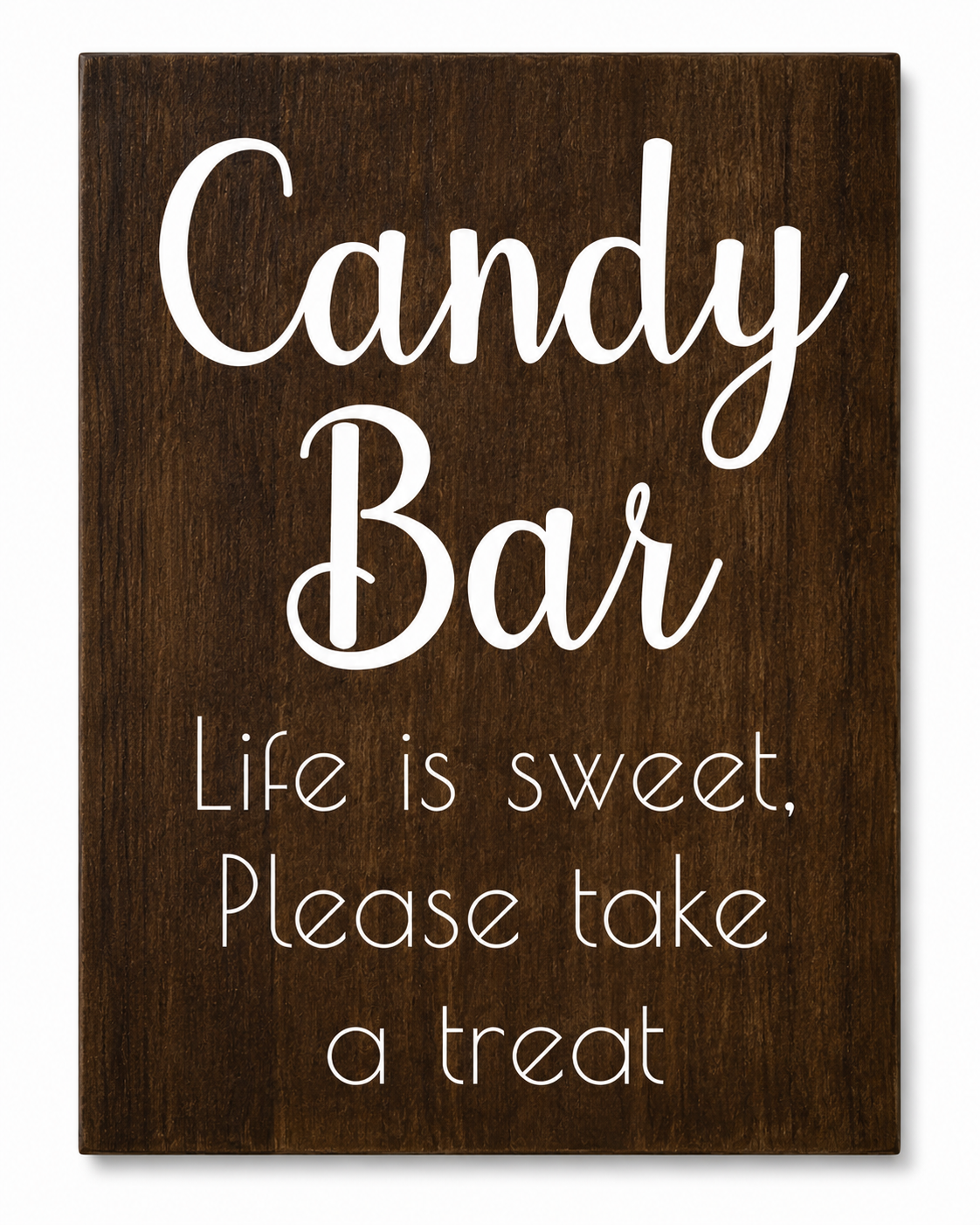 Candy Bar Wedding and Event Sign