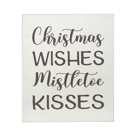 Decorative Christmas Sayings Holiday Farmhouse (Christmas Wishes)
