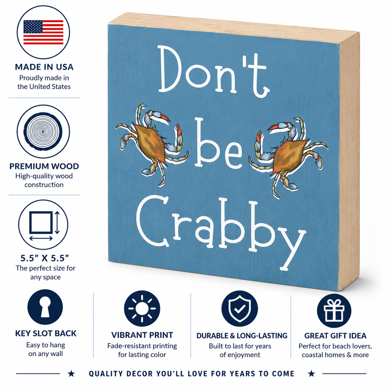 Don't Be Crabby