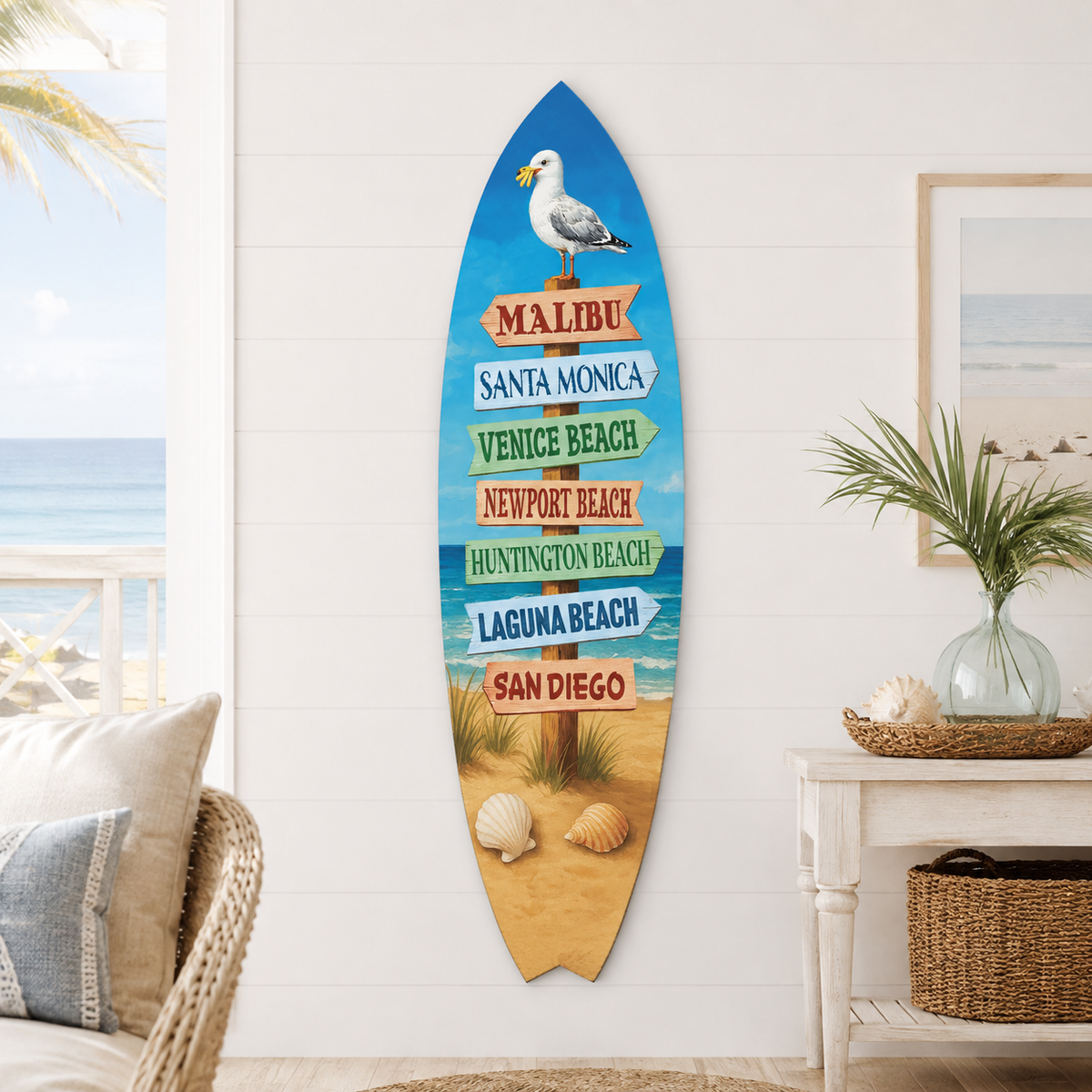 California Destination Malibu Surfboard