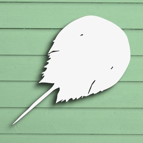 Outdoor PVC Horseshoe Crab Sign, 3 Foot