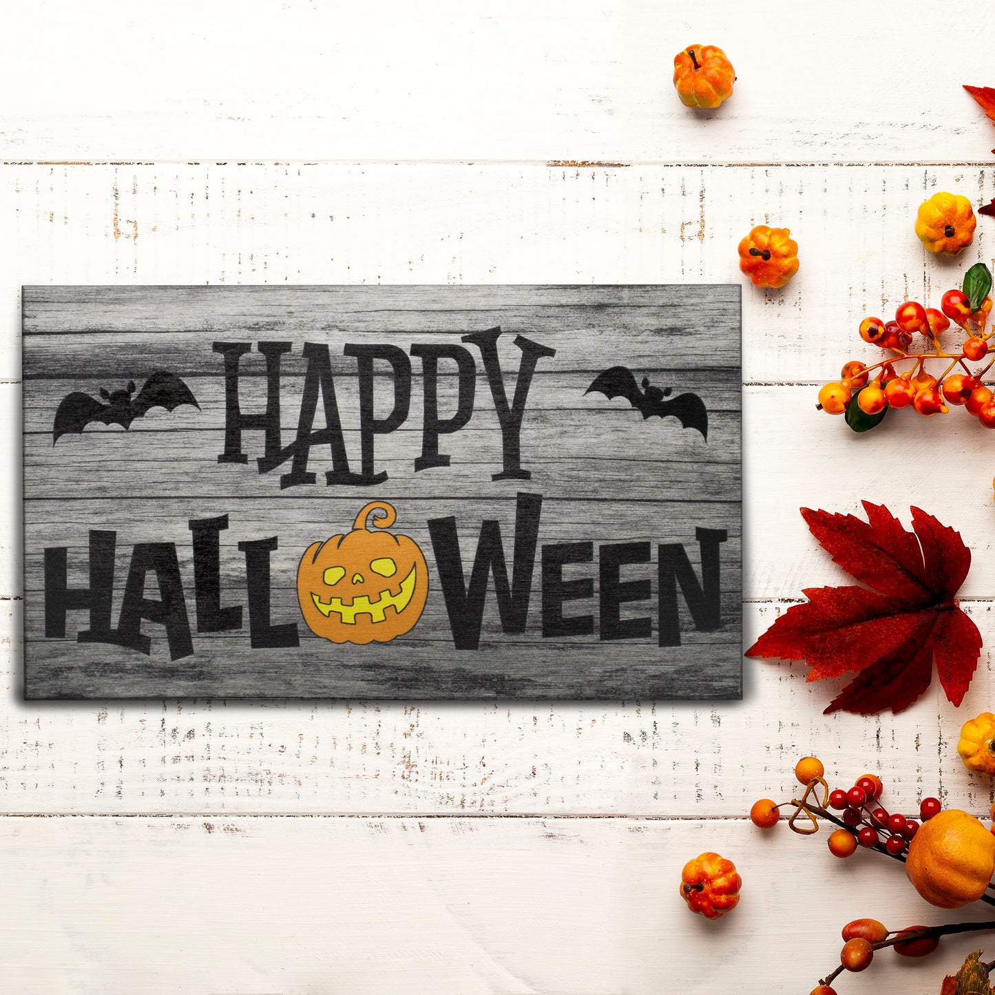 JennyGems Halloween Decor, Happy Halloween Sign Halloween Decorations, Fall Decor, Halloween Table Centerpiece, Halloween Party Decorations, Halloween Wall Decor Desk Decor, Made in USA