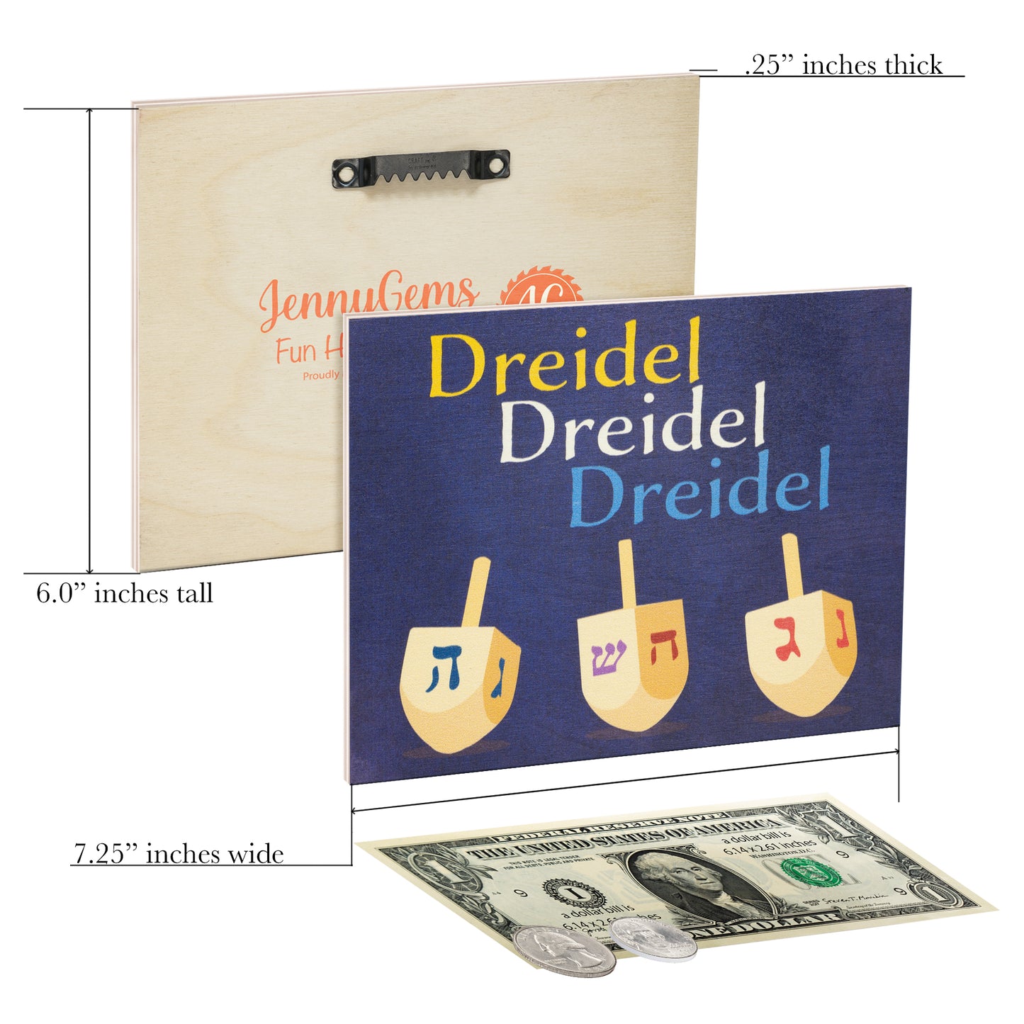 Dreidel Dreidel Dreidel Wood Sign, Hanukkah Decorations Indoor, Chanukah Decorations, Funny Hanukkah Gifts