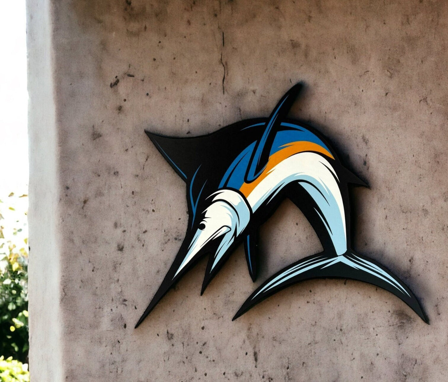 Marlin Wooden Sign, Marlin Wall Art, Marlin Fish Gift Ideas, Fishing Gifts, Boating Gifts