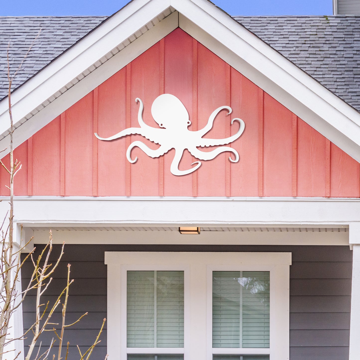 Outdoor PVC Octopus Sign, 3 Foot