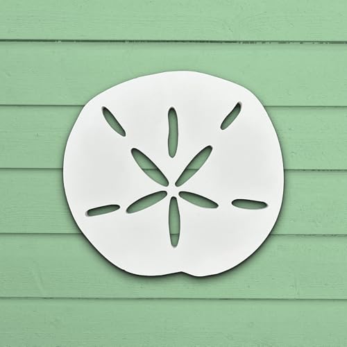 Outdoor PVC Sand Dollar Sign, 4 Foot