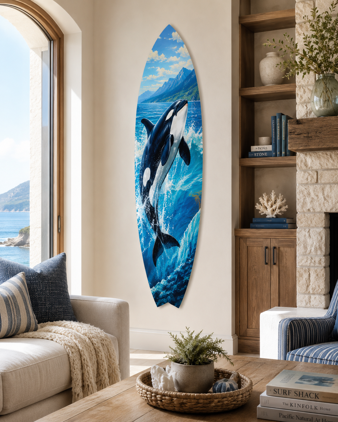 Orca Whale Surfboard