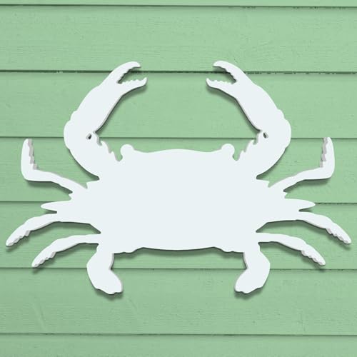 Outdoor PVC Crab Wall Decor, 2 Foot