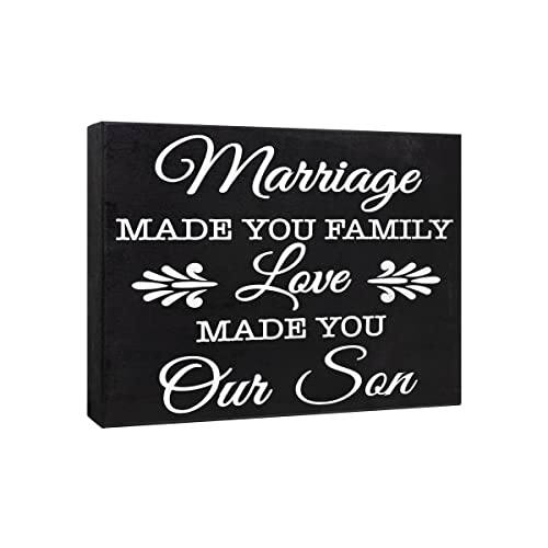Son-in-Law Gift Sign Decor Plaque