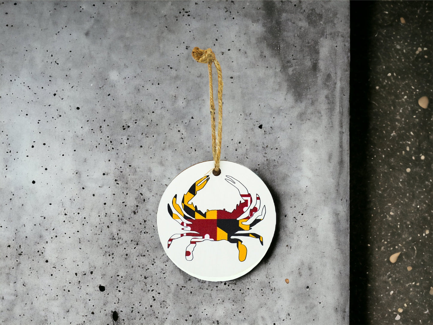 Maryland Crab Christmas Ornament, Maryland Flag Gifts