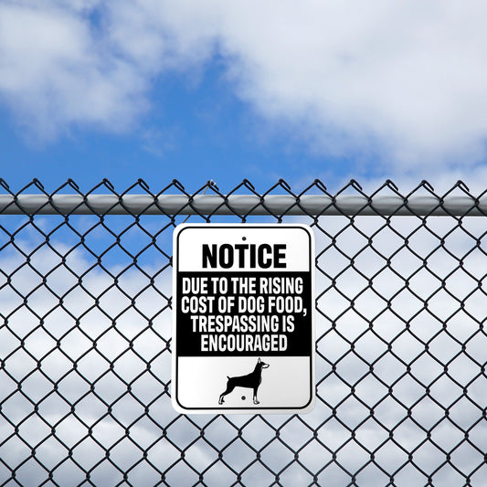 Funny Trespassing Sign: Sarcastic Humor, Garage Man Cave Decor