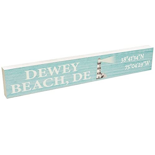 Dewey Beach Sign: Delaware Souvenir, Coastal Decor