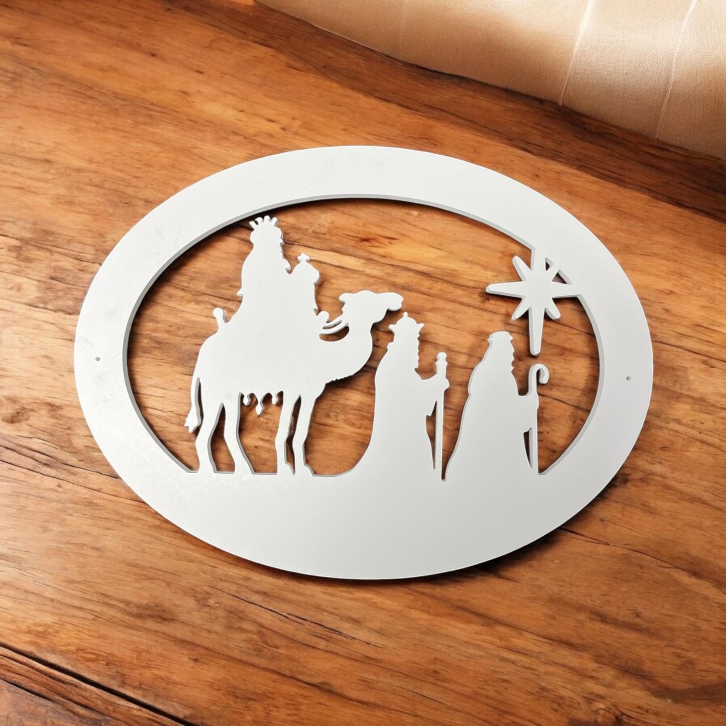 Three Kings Christmas Decoration: PVC Indoor Outdoor Wisemen Display