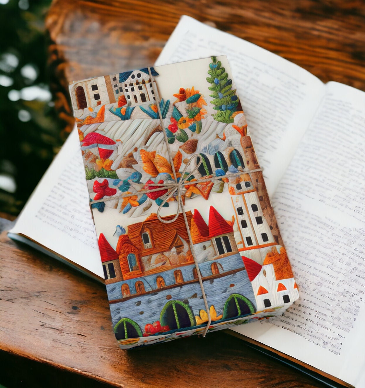 Medieval Castle Wrapping Paper – Luxury Gift Wrap for Historical, Renaissance, and Period-Themed Gifts