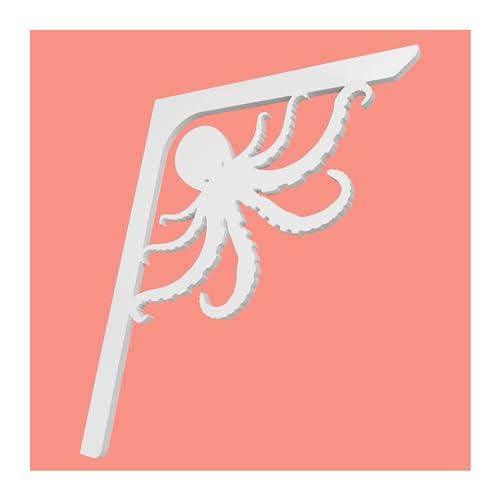 Octopus Mailbox Bracket: Weather Resistant Beach House Decor