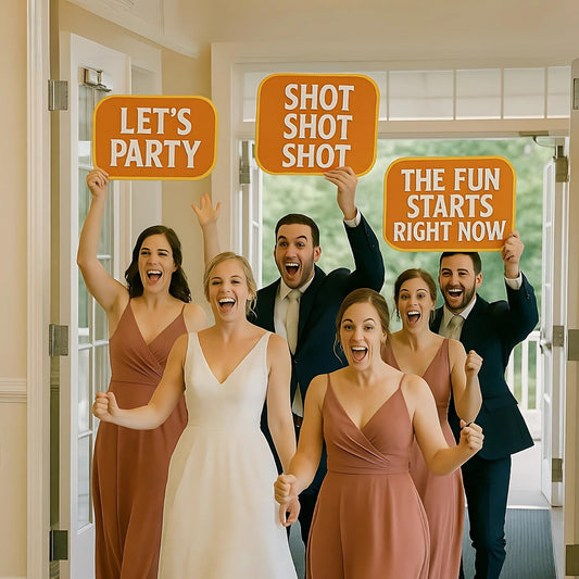 Personalized Wedding Entrance Sign: Custom Coroplast Party Decor