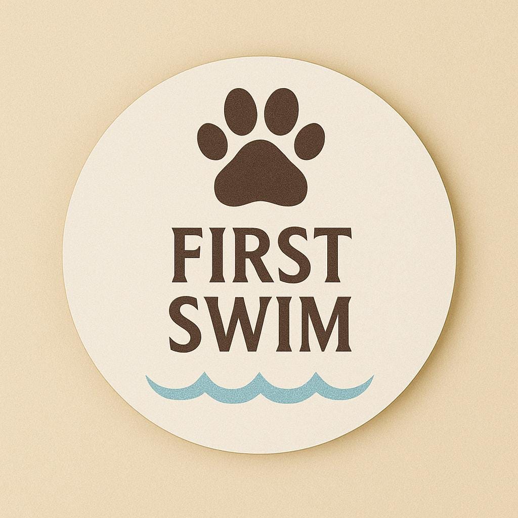 Dog Milestone Markers: Puppy Firsts Photo Prop Set