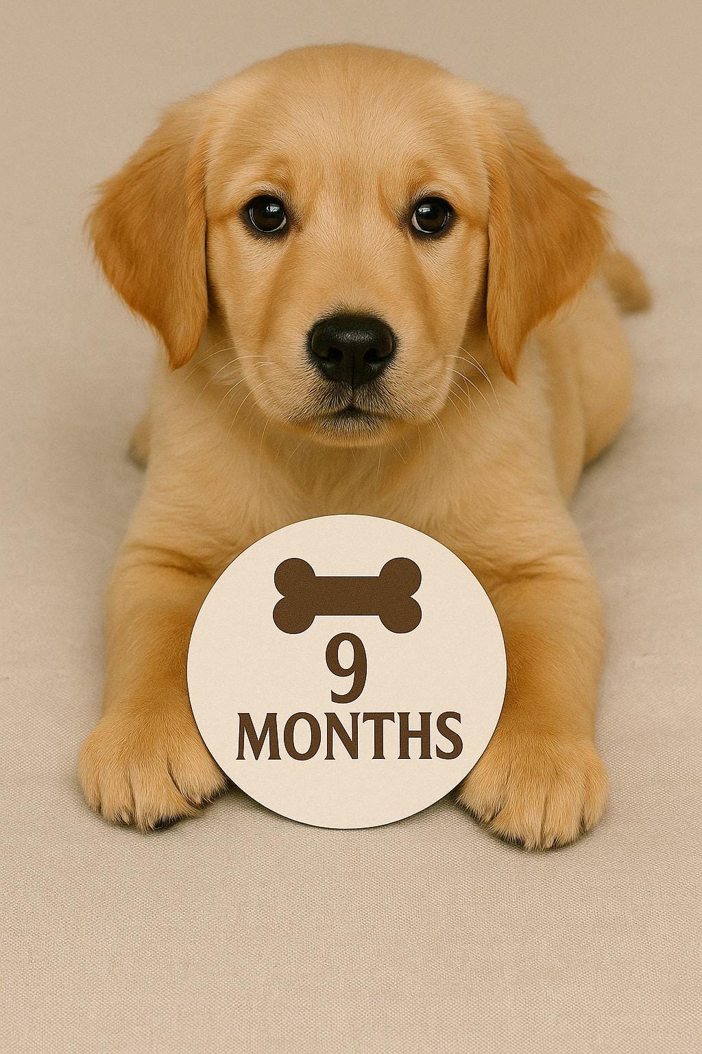 Dog Milestone Markers: Puppy Firsts Photo Prop Set