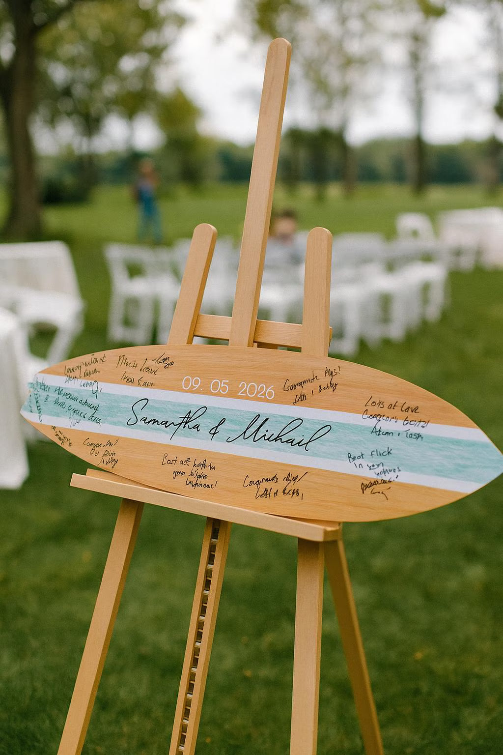 Custom Wedding Surfboard