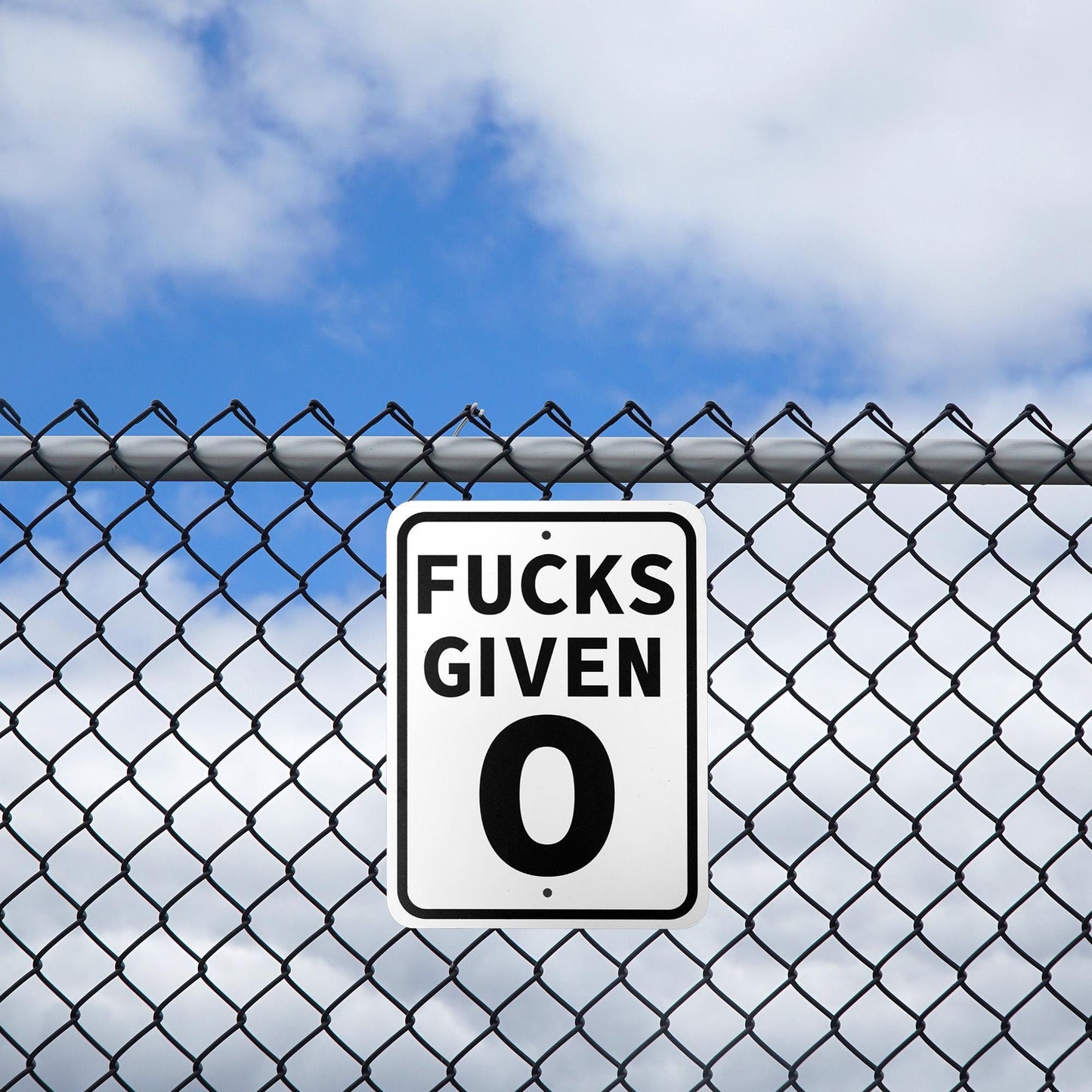 Zero Fucks Given Metal Sign, Man Cave Decor, Gym Sign, Sarcastic Gifts, Garage Sign, Offensive Gift, 9x12 Metal
