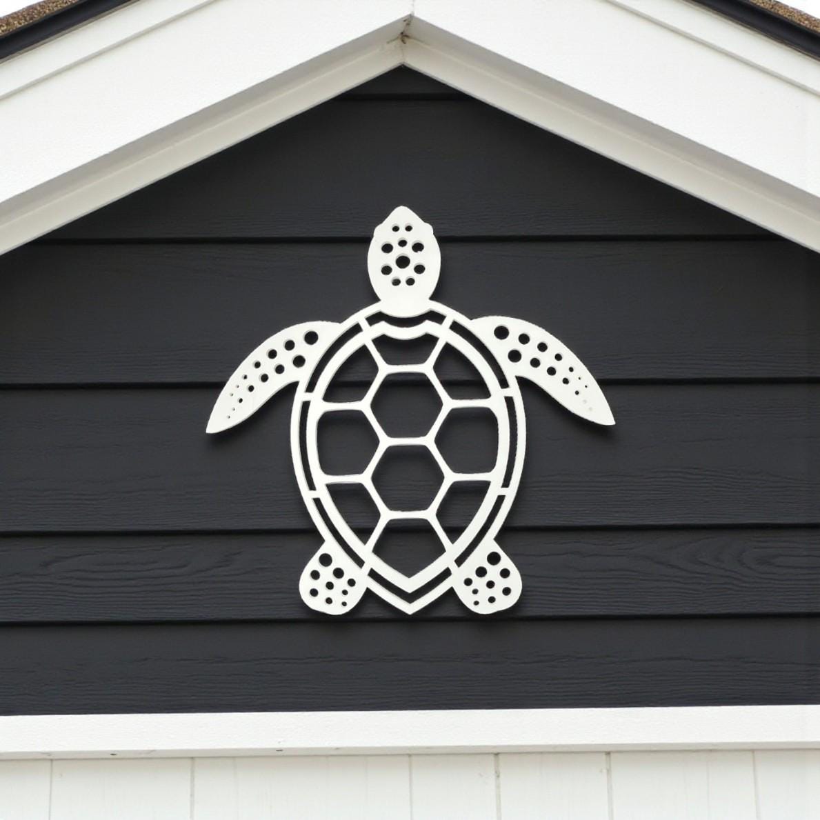 Sea Turtle Outdoor Wall Art,PVC