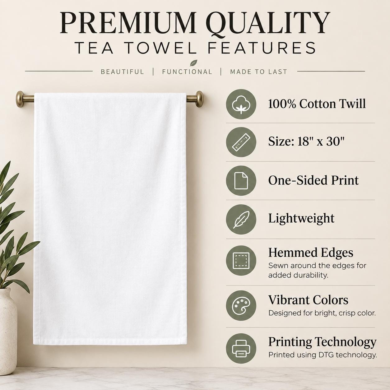 Funny Grammy Christmas Dish Towel: Holiday Kitchen Decor