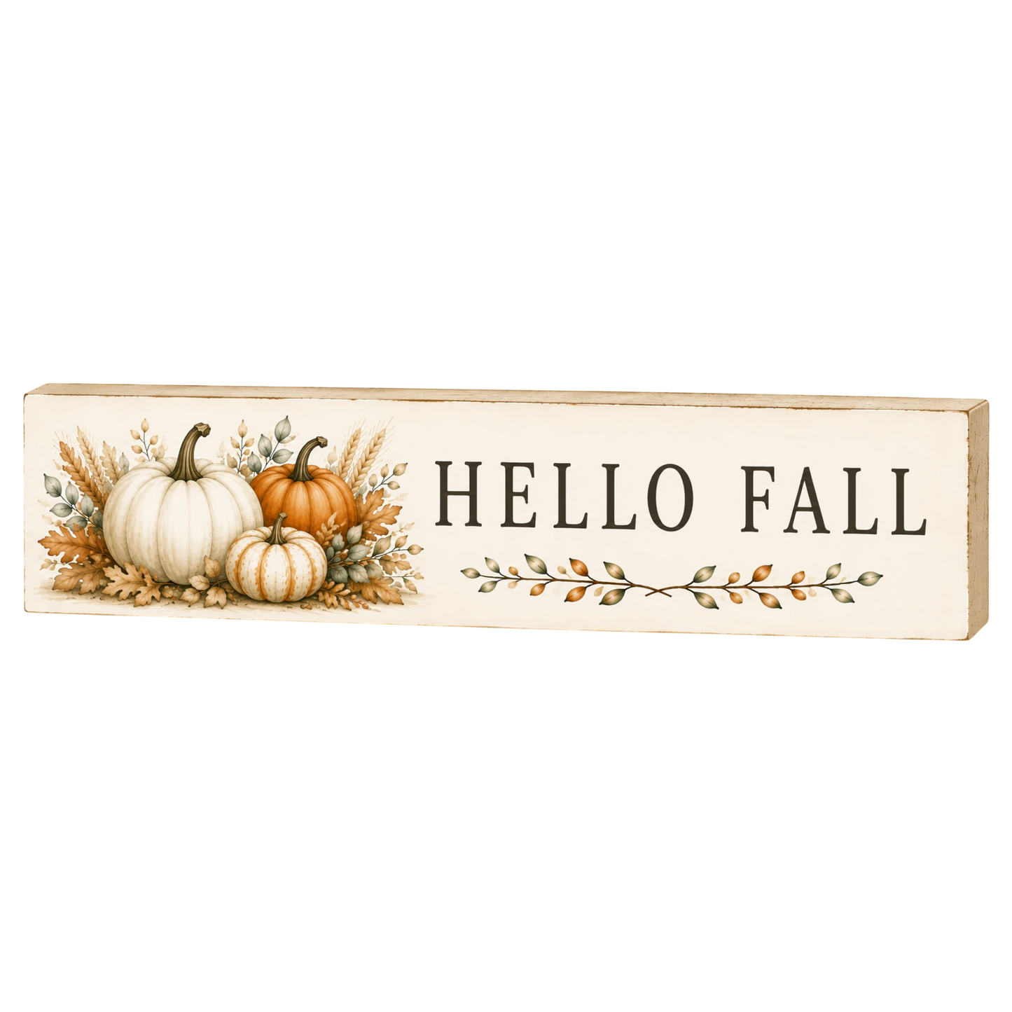 Fall Decor Accent - Hello Fall