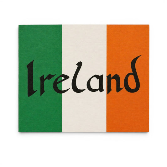 Ireland Flag Sign: St Patrick's Day Irish Decor