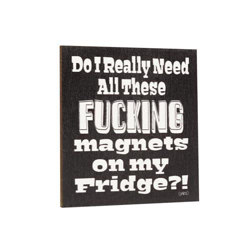 Funny Fridge Magnet: Sarcastic Kitchen Decor, USA Made