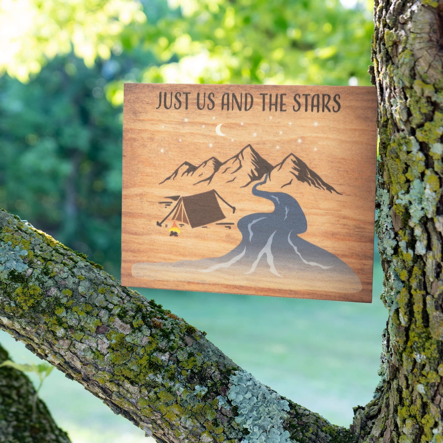 JennyGems Happy Camper Gifts for Women, Camping Adventure Campsite Hanging Decor, RV Camping Gifts, Cabin Sign Camping Signs, Cute Camping Gifts, Fun RV Accessories, Gift for Campers