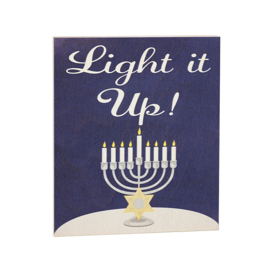 JennyGems Hanukkah Decorations, Chanukah Decorations, Hanukkah Gift, Light It Up