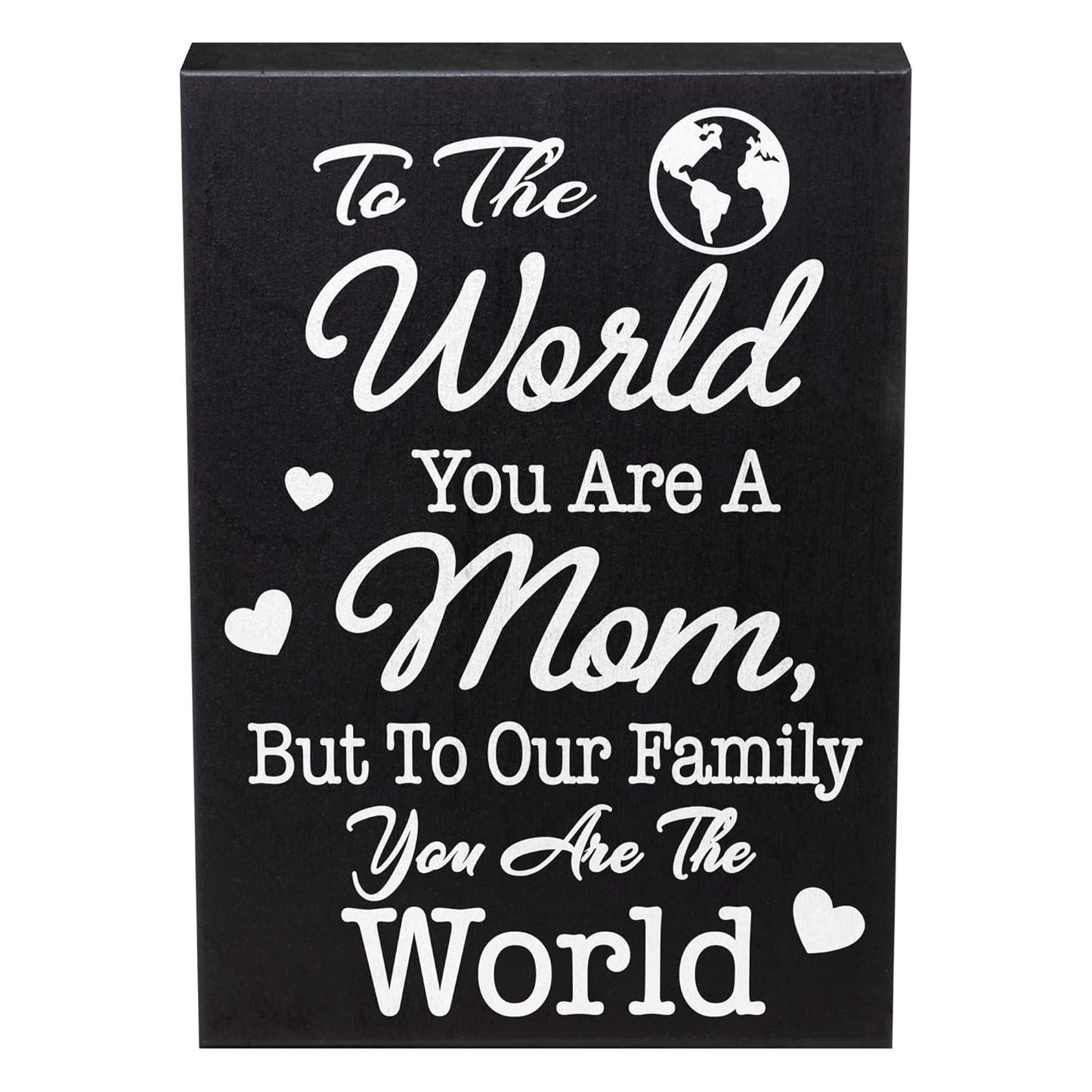 To the World You Are A Mom Sign