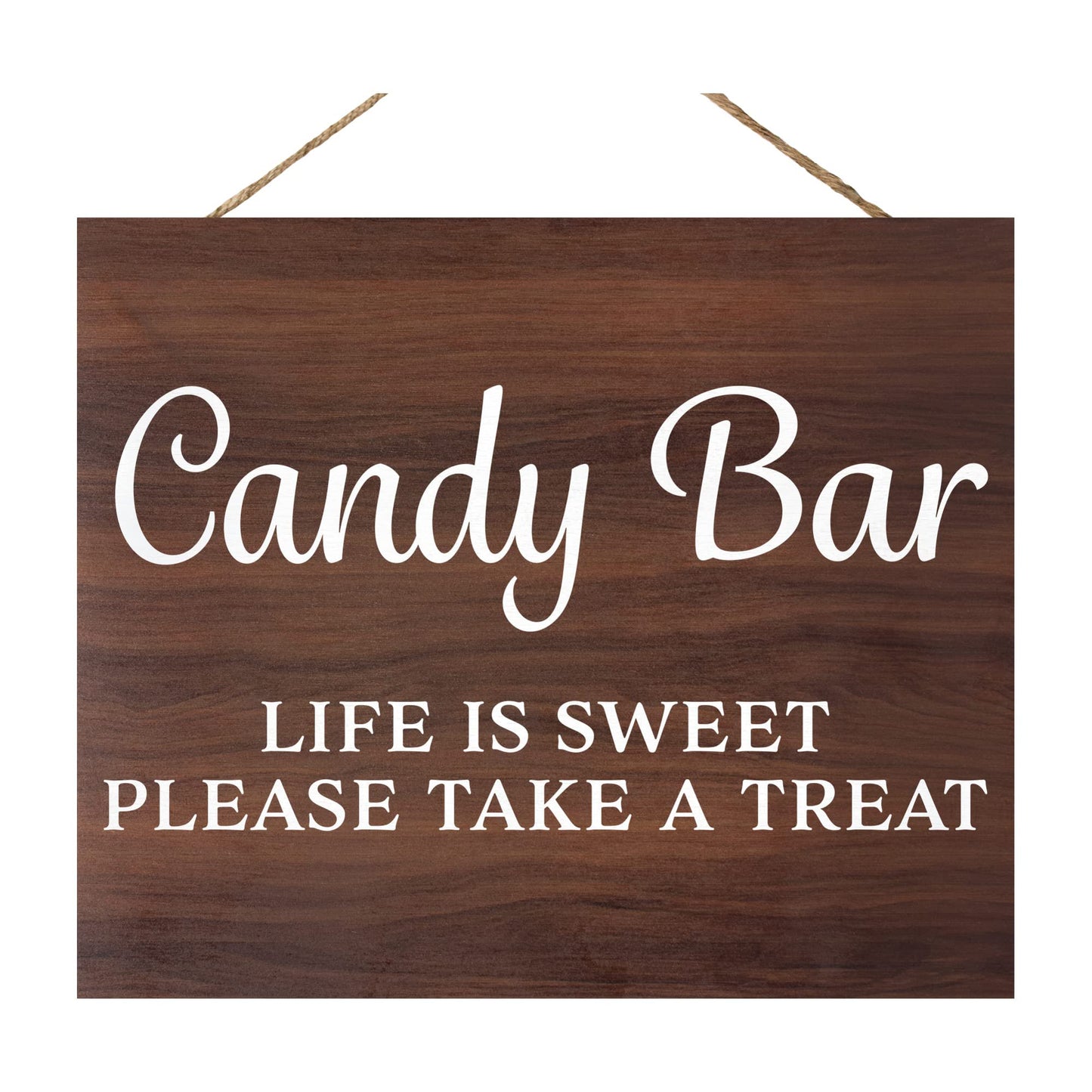 Candy Buffet Sign, Wedding and Event Decor, Black