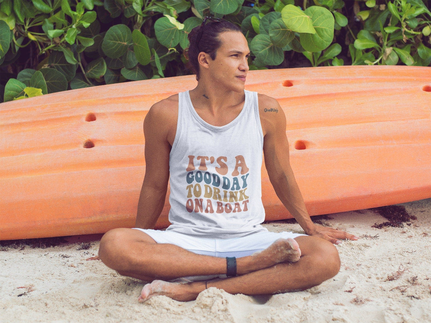 Funny Boating Tank Top: It's a Good Day to Drink on a Boat