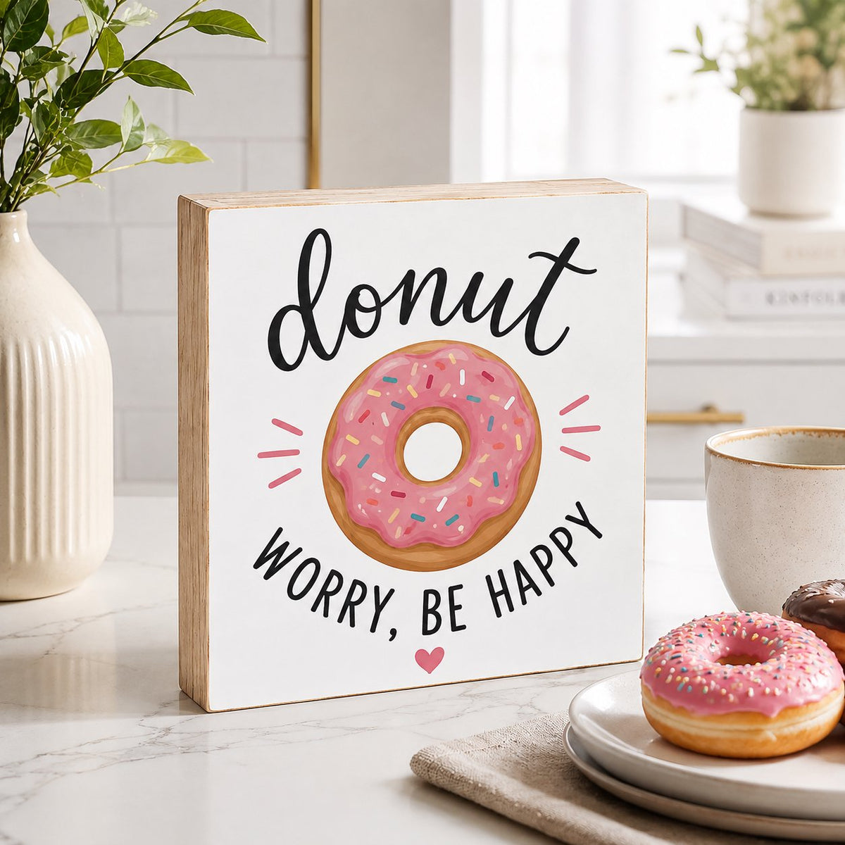 Love and Donuts Sign Gift