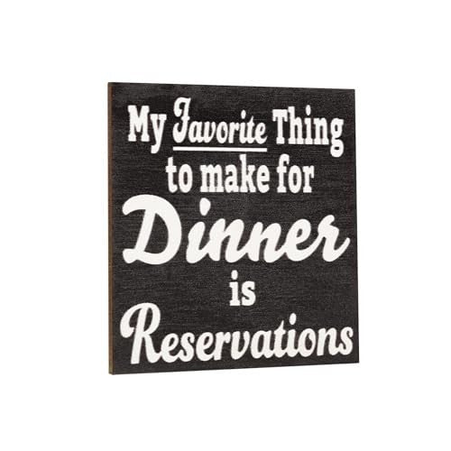 JennyGems Favorite Thing to Make for Dinner is Reservations Refrigerator Magnet