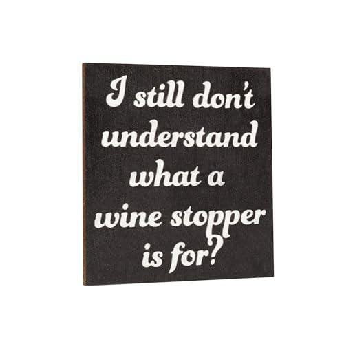 Funny Wine Stopper Magnet: Humorous Kitchen Decor, Friend Gift
