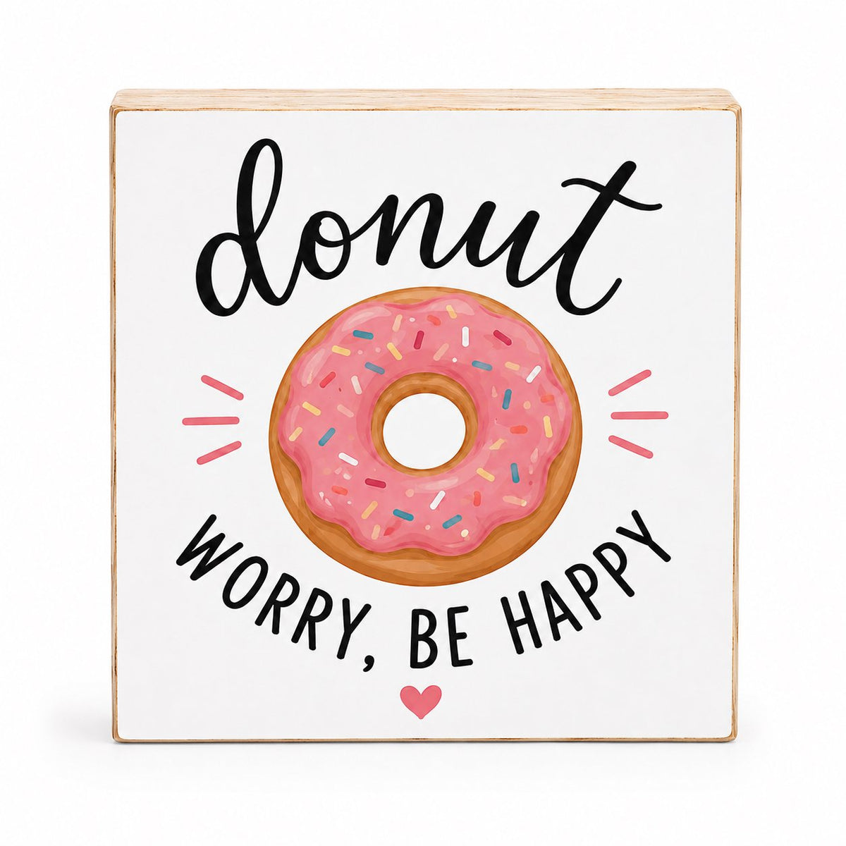 Love and Donuts Sign Gift