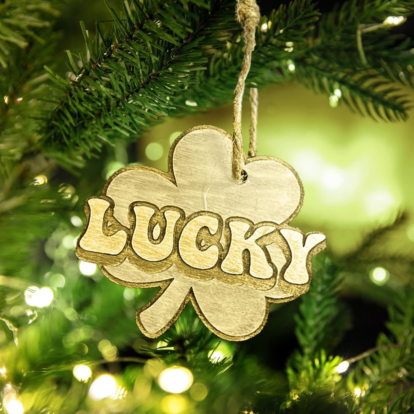 St. Patrick's Day Wooden Ornament Set
