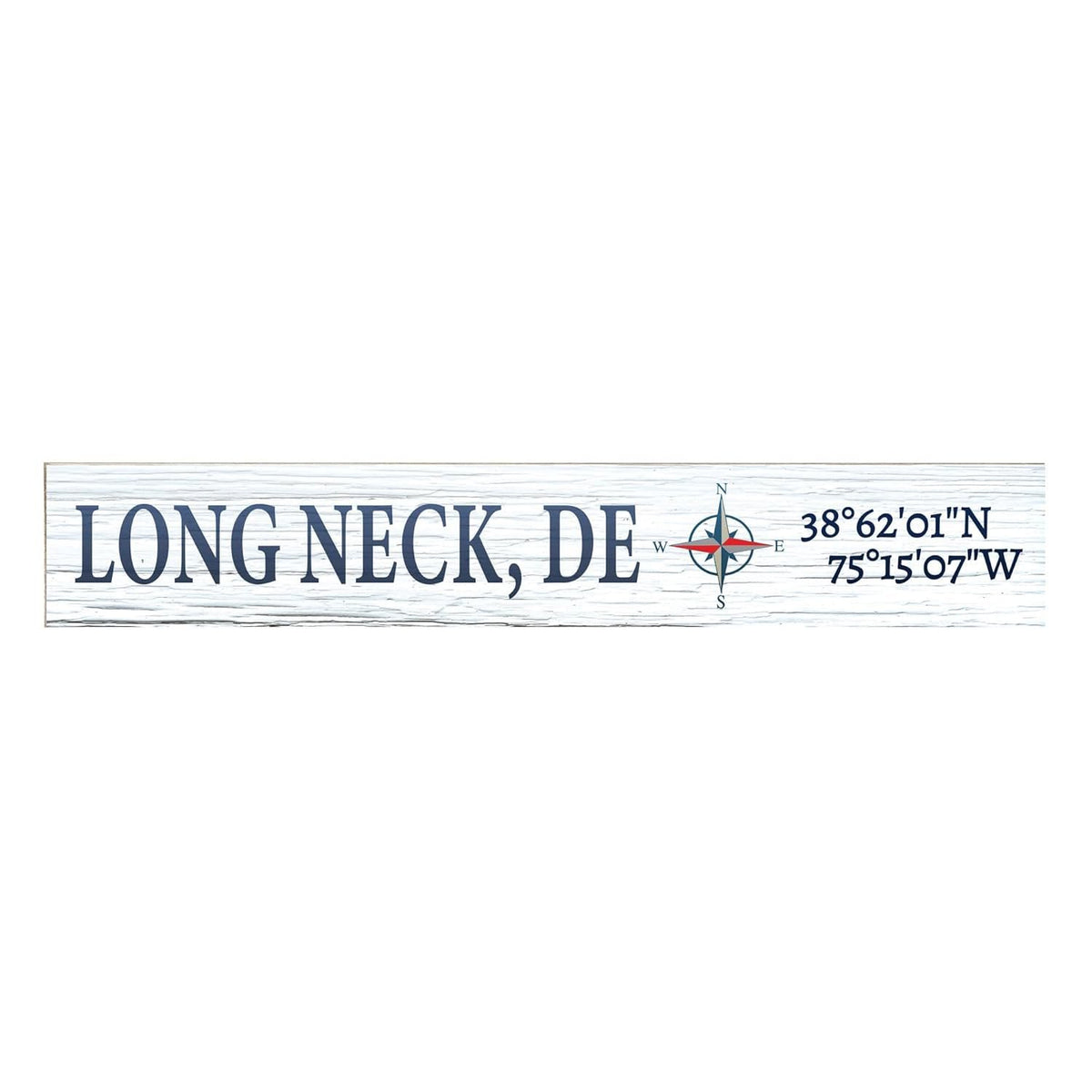 JennyGems Long Neck Delaware Gifts and Souvenirs, Delaware Sign, Beach Decor, Made in USA