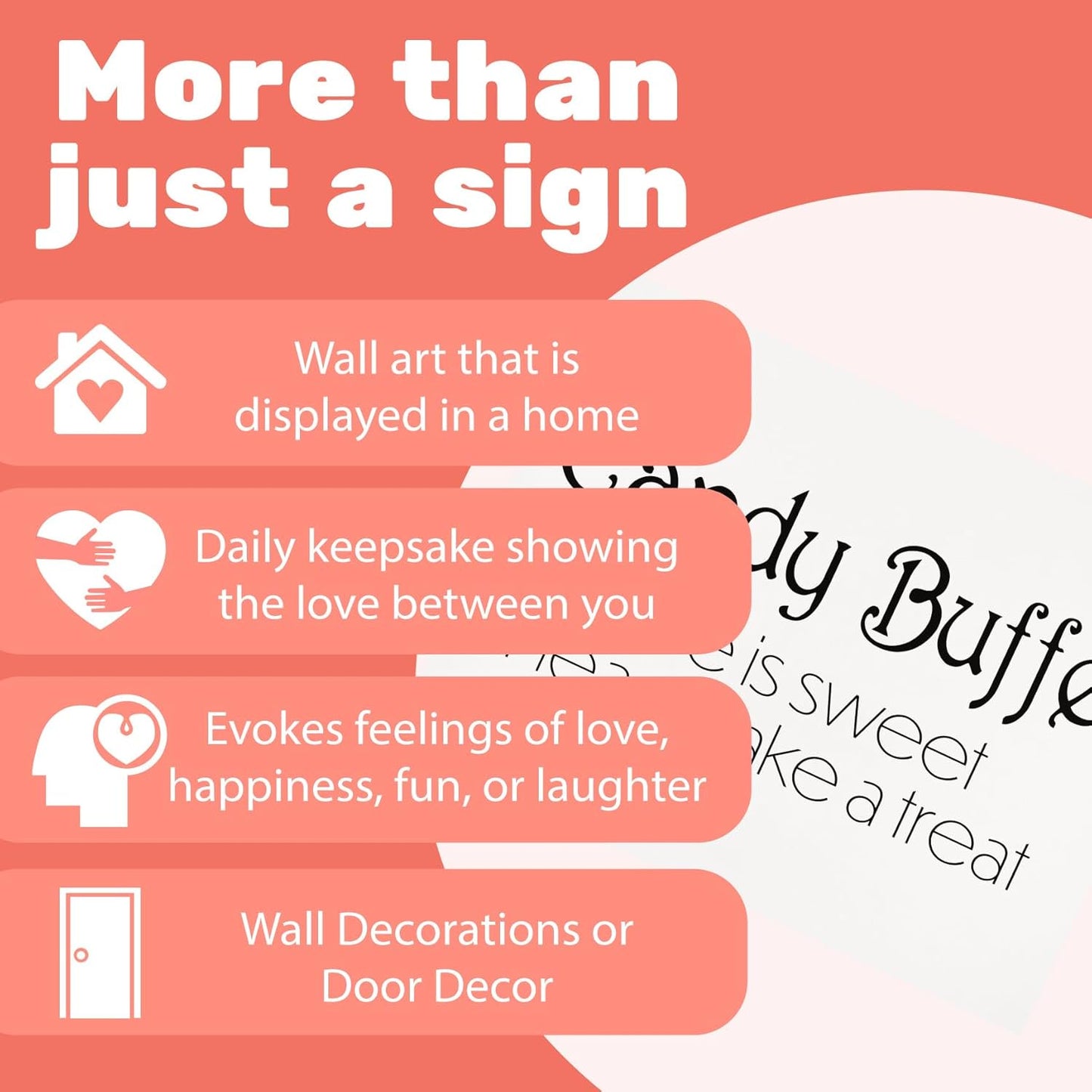 Candy Bar Wedding and Event Sign
