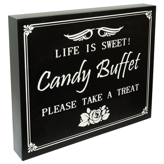 Candy Buffet Sign, Weddings and Event Decor