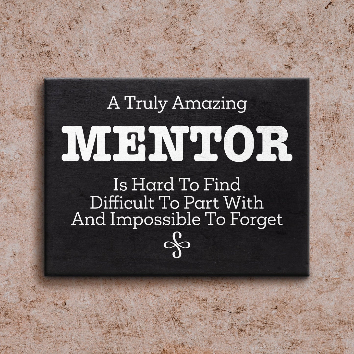 JennyGems Boss Gifts, Mentor Gifts, Gifts for Leader, Boss Mentor Leader Appreciation Gifts, 8x6 Inch Wood Sign, Bosses Day Gift, Gift for Mentor, Leader Gifts, Going Away Gifts Retirement Gifts
