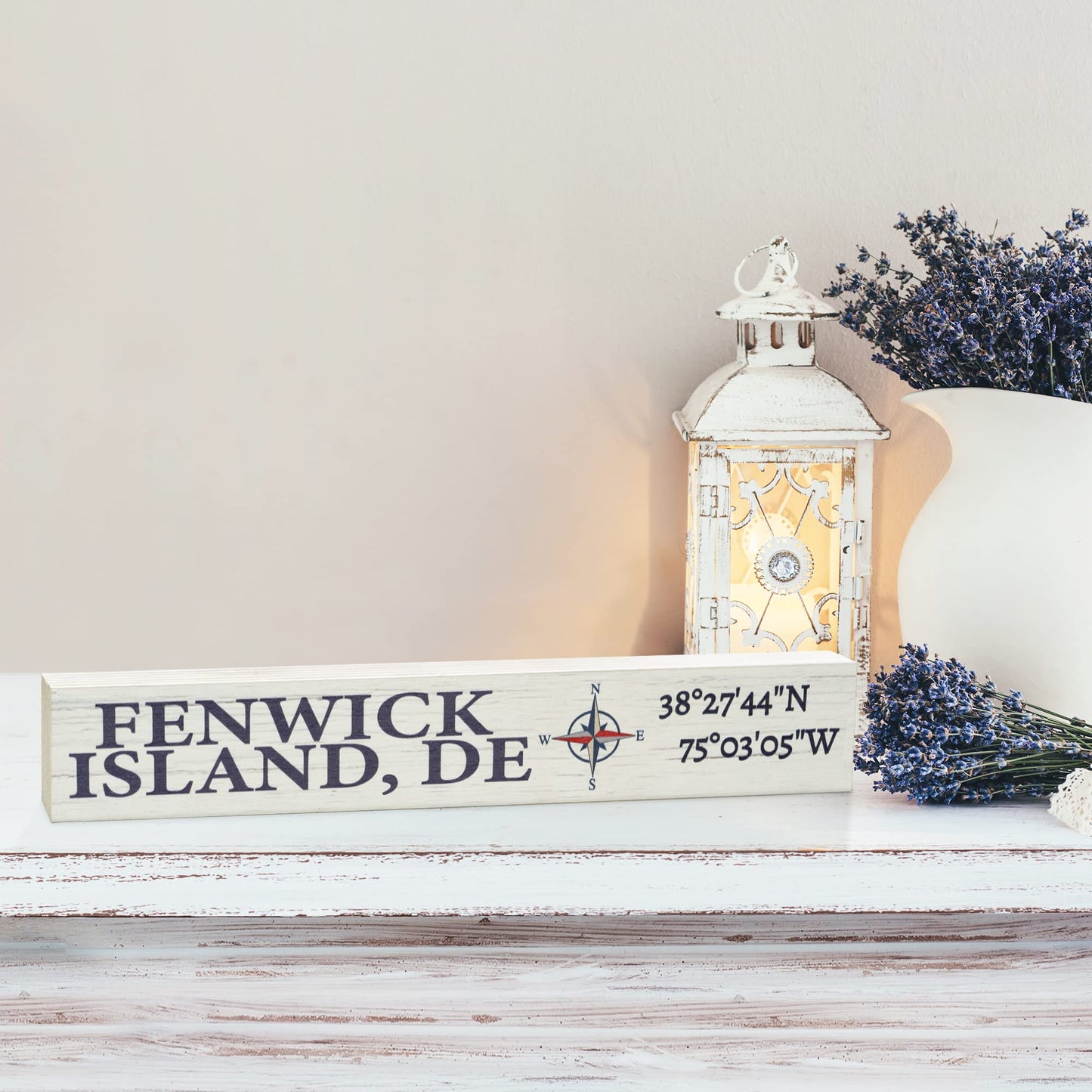 JennyGems Delaware Gifts, Fenwick Island Delaware Souvenirs, Delaware Sign, Delaware Decor, Beach Decor, Made in USA